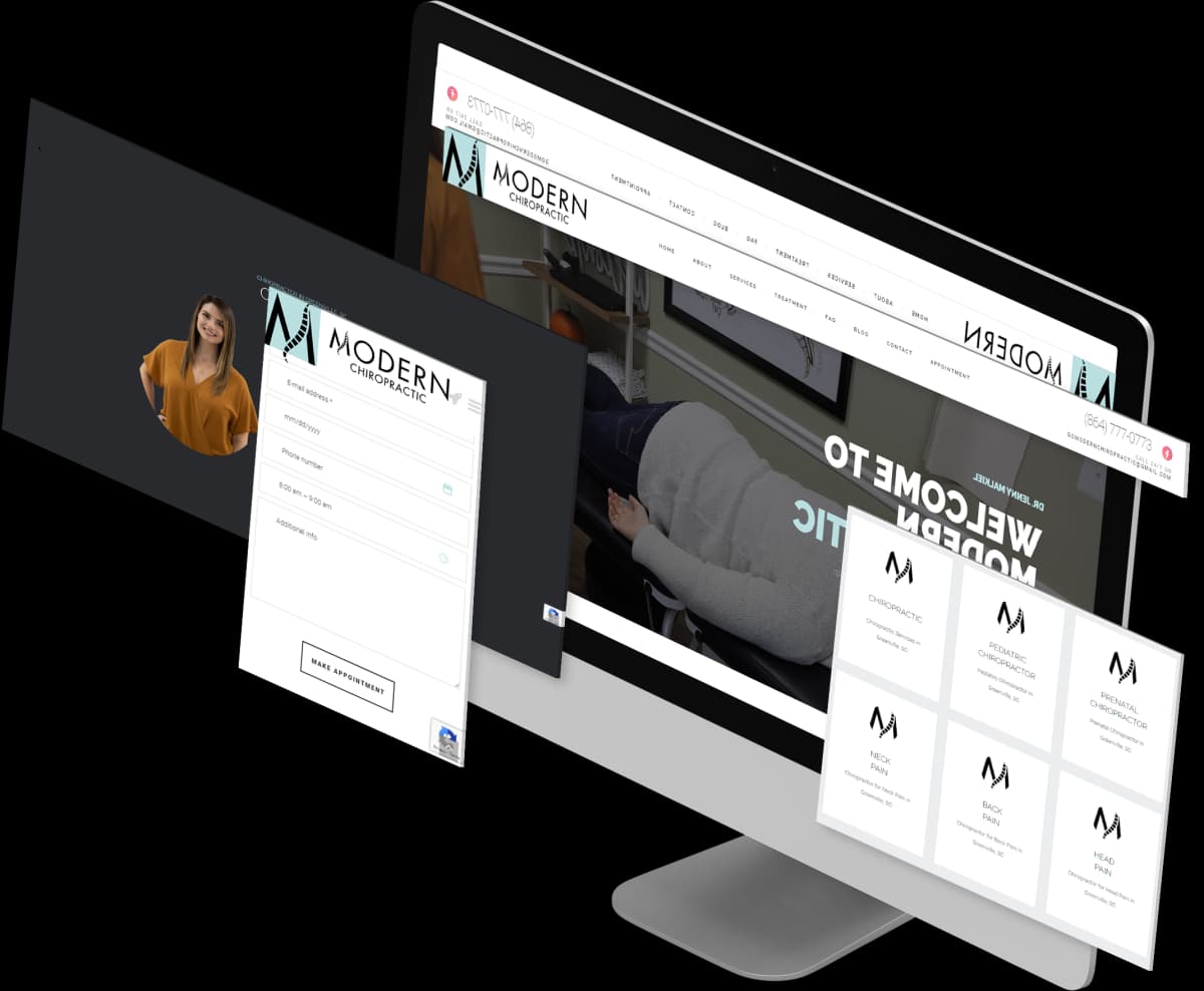 Modern Chiropractic website case study