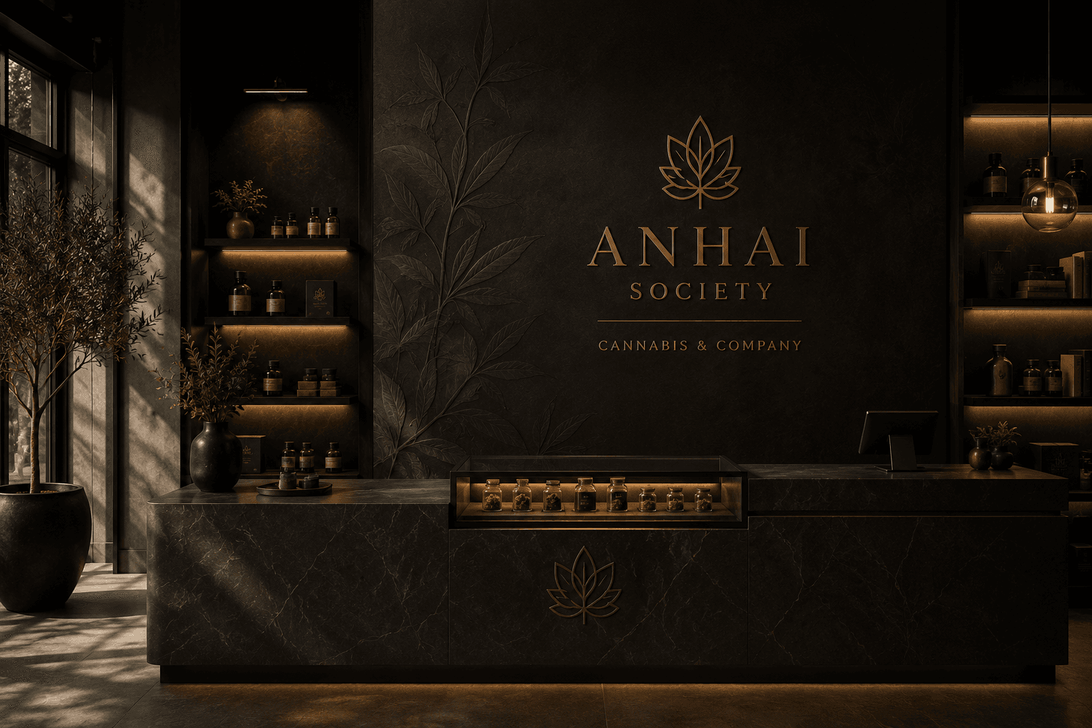 Anhai Society Cannabis and Company website experience