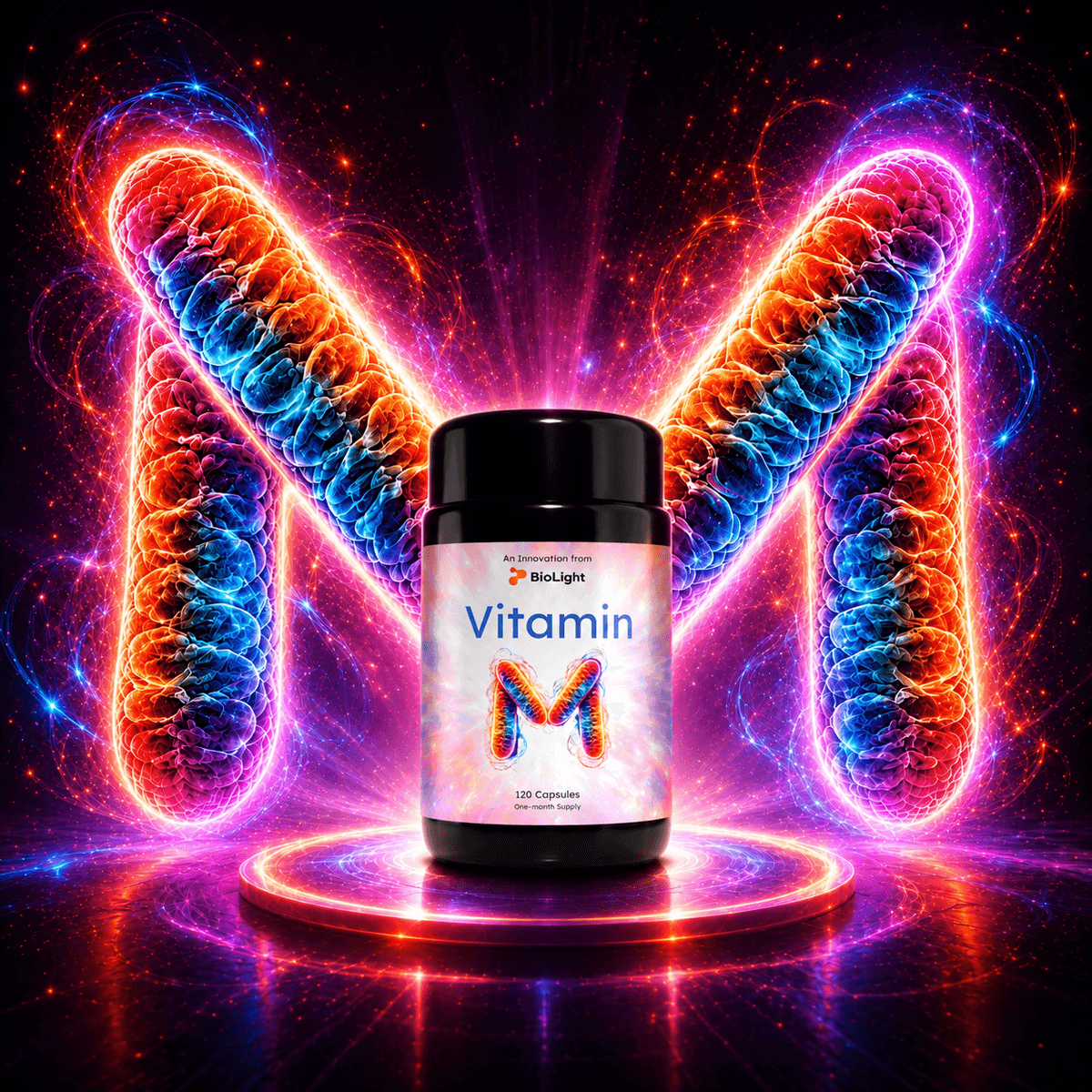 BioLight mitochondrial wellness ecommerce creative